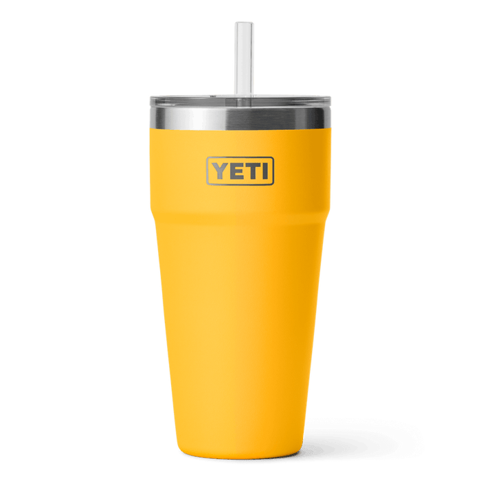  Straw Cap for YETI Rambler Bottle and RTIC Bottle, Straw Lid  with 2 Straws and 2 Brushes (Alpine Yellow) : Sports & Outdoors