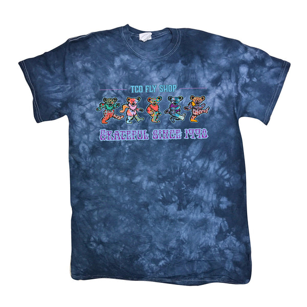 1990 Grateful Dead Dancing Bears 25th Anniversary Tour Shirt