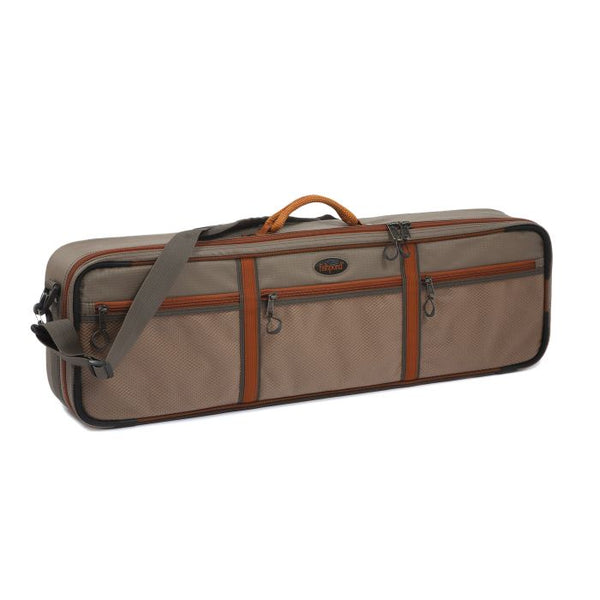 Hard Fly Fishing Rod Tube Case Fishing Rod Bag with Adjustable Carry Straps